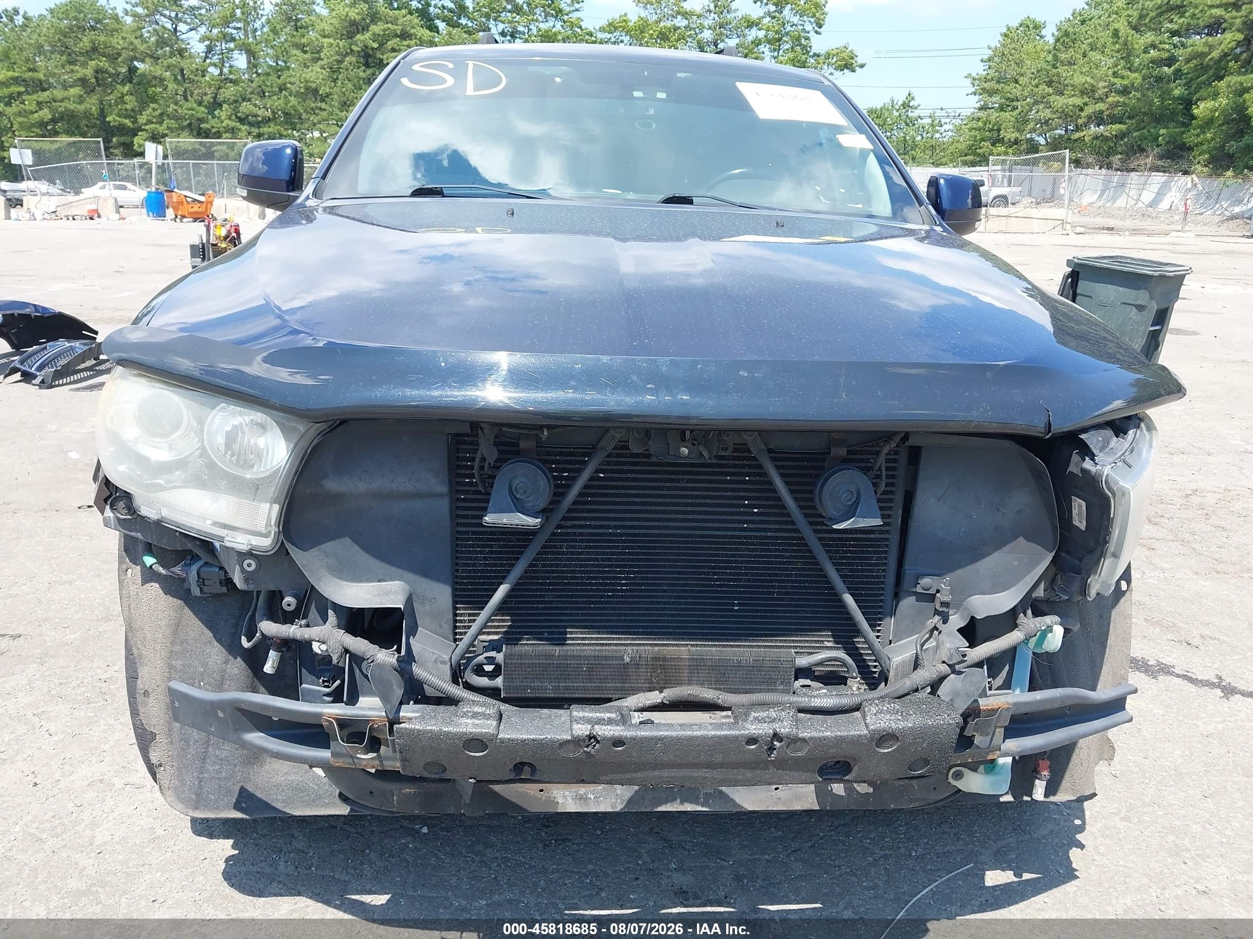 2013 Dodge Durango R/t Blue vin: 1C4SDJCTXDC652993