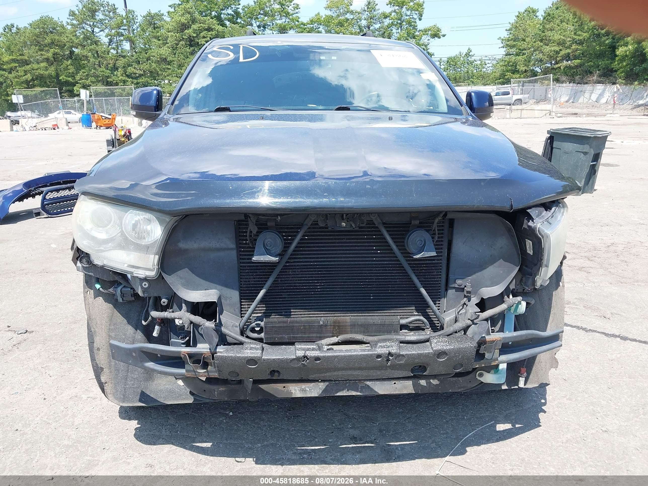 2013 Dodge Durango R/t Blue vin: 1C4SDJCTXDC652993