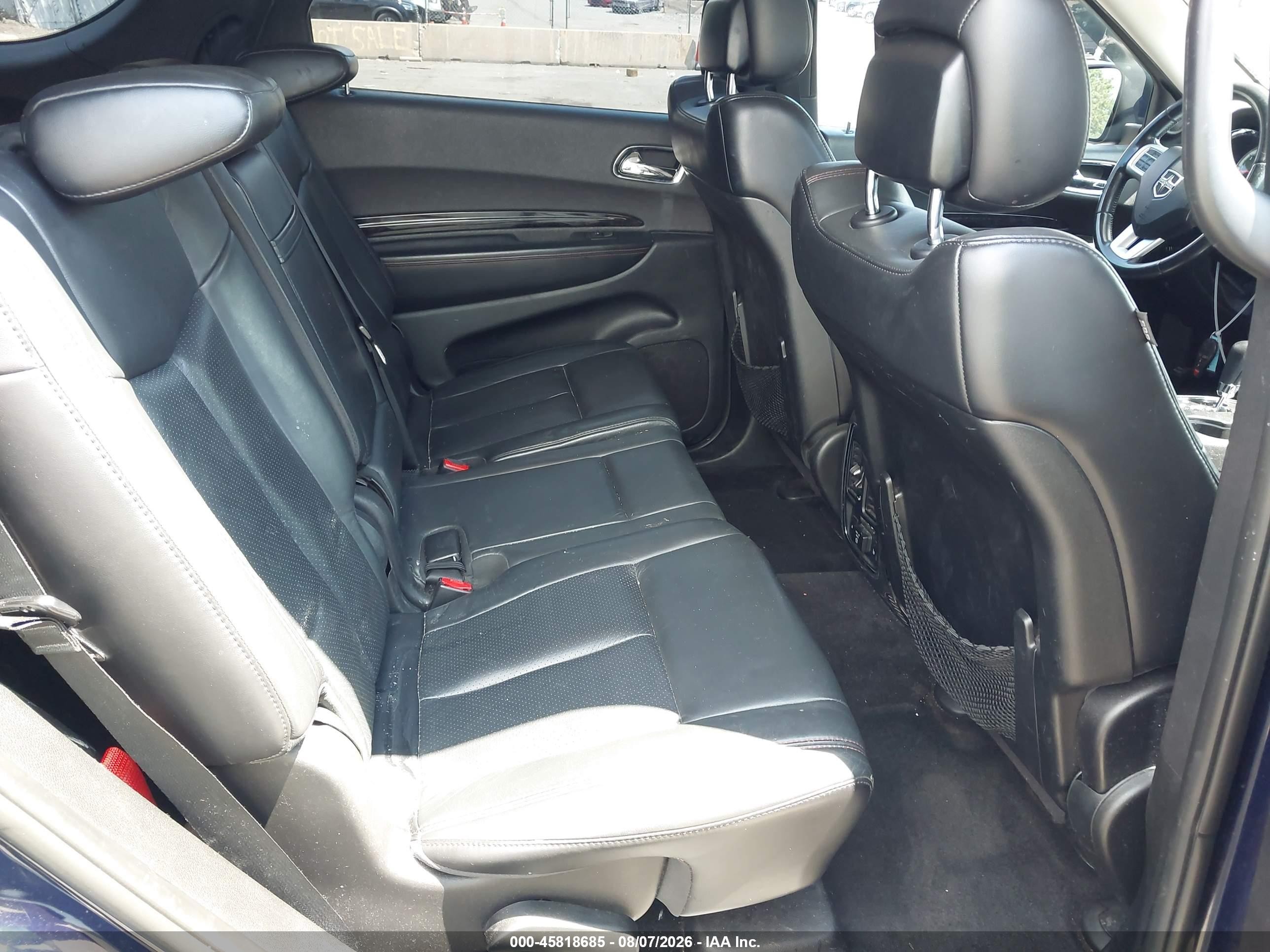 2013 Dodge Durango R/t Blue vin: 1C4SDJCTXDC652993