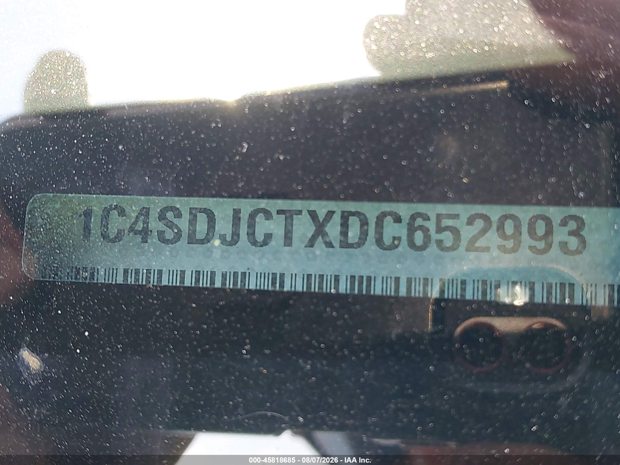 2013 Dodge Durango R/t Blue vin: 1C4SDJCTXDC652993
