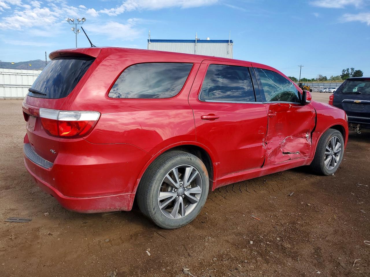 2013 Dodge Durango R/t Red vin: 1C4SDJCTXDC685296