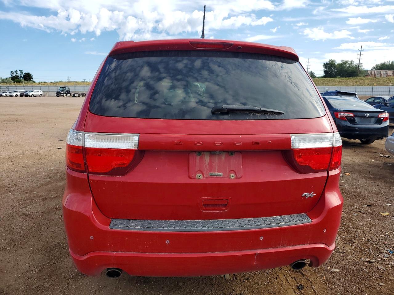 2013 Dodge Durango R/t Red vin: 1C4SDJCTXDC685296