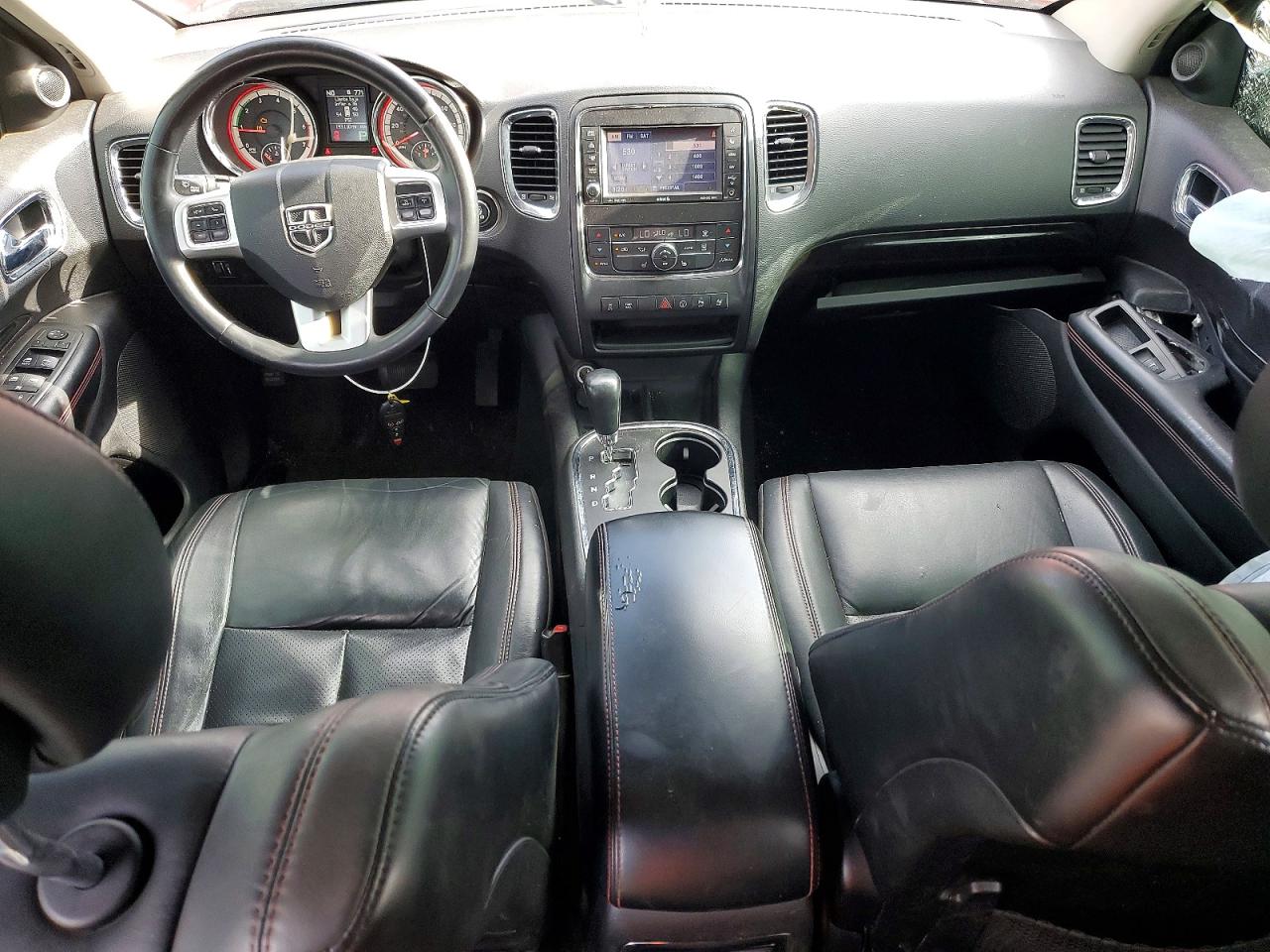 2013 Dodge Durango R/t Red vin: 1C4SDJCTXDC685296