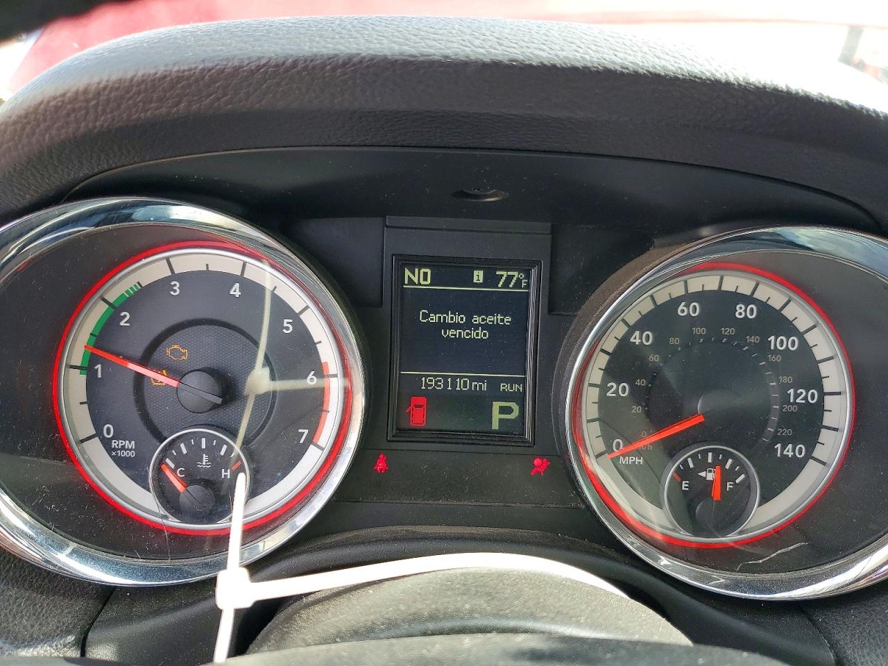 2013 Dodge Durango R/t Red vin: 1C4SDJCTXDC685296