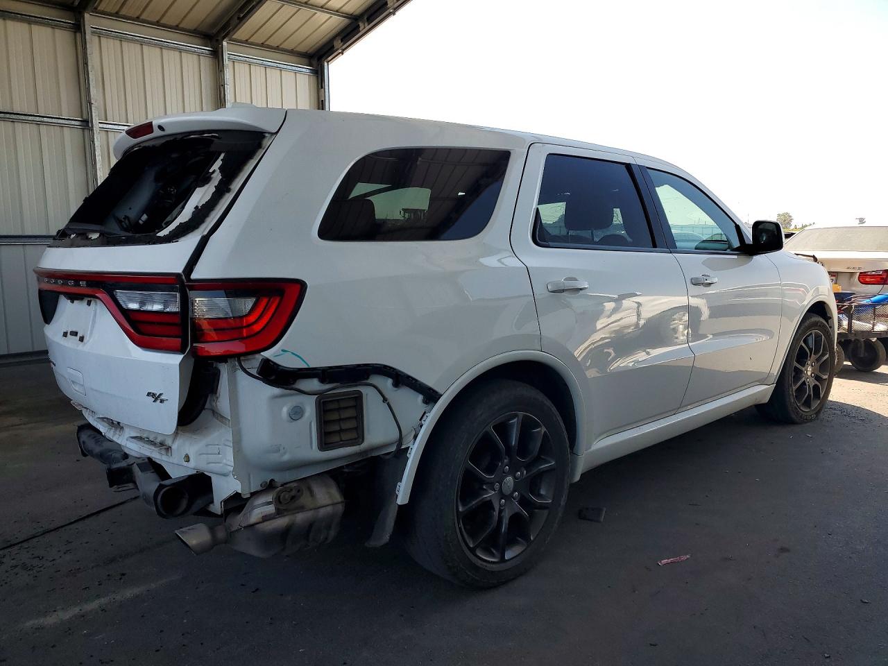 2015 Dodge Durango R White vin: 1C4SDJCTXFC223940