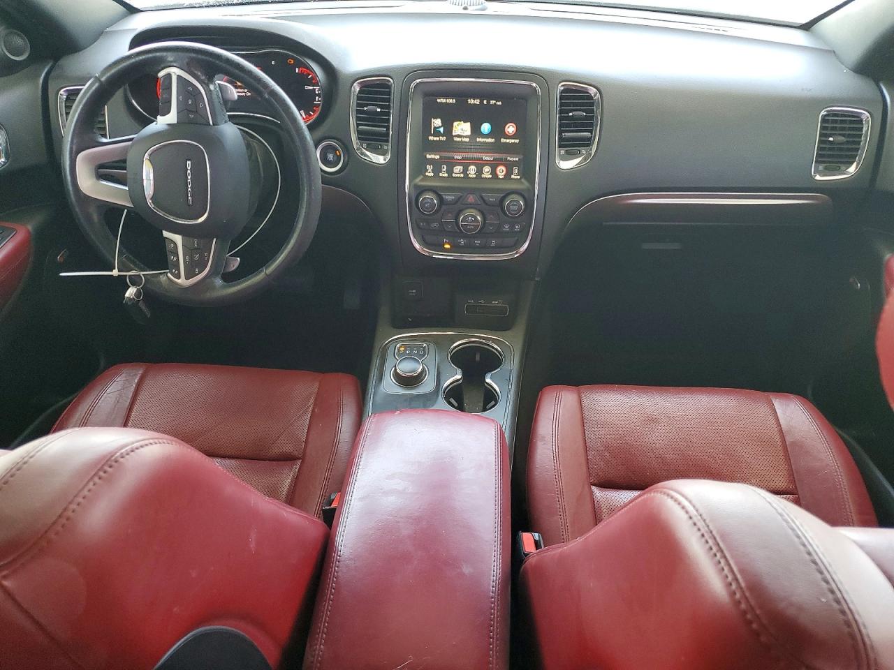 2015 Dodge Durango R White vin: 1C4SDJCTXFC223940