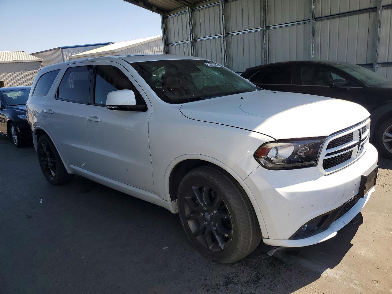 2015 Dodge Durango R White vin: 1C4SDJCTXFC223940