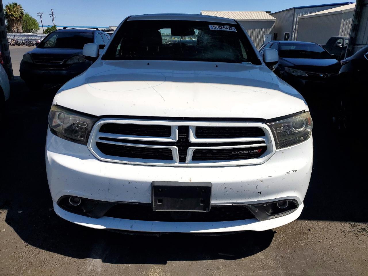 2015 Dodge Durango R White vin: 1C4SDJCTXFC223940
