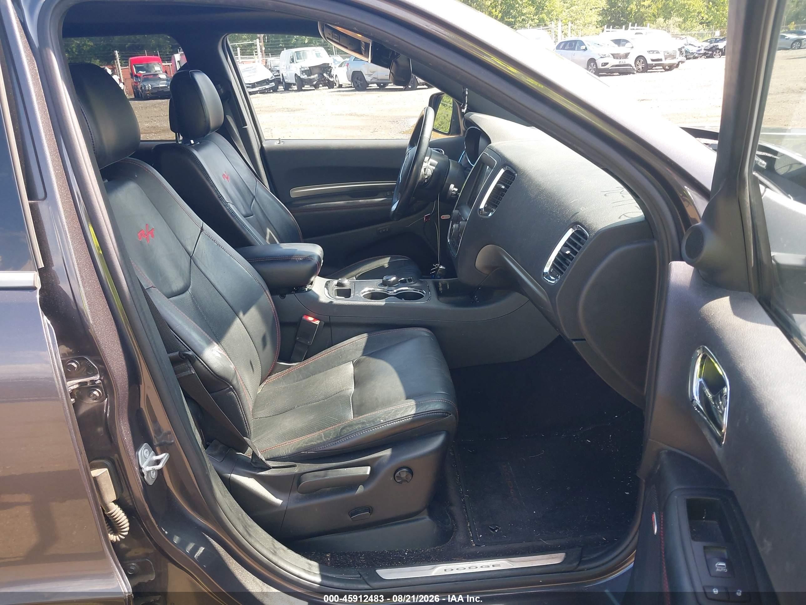 2015 Dodge Durango R/t Gray vin: 1C4SDJCTXFC232881