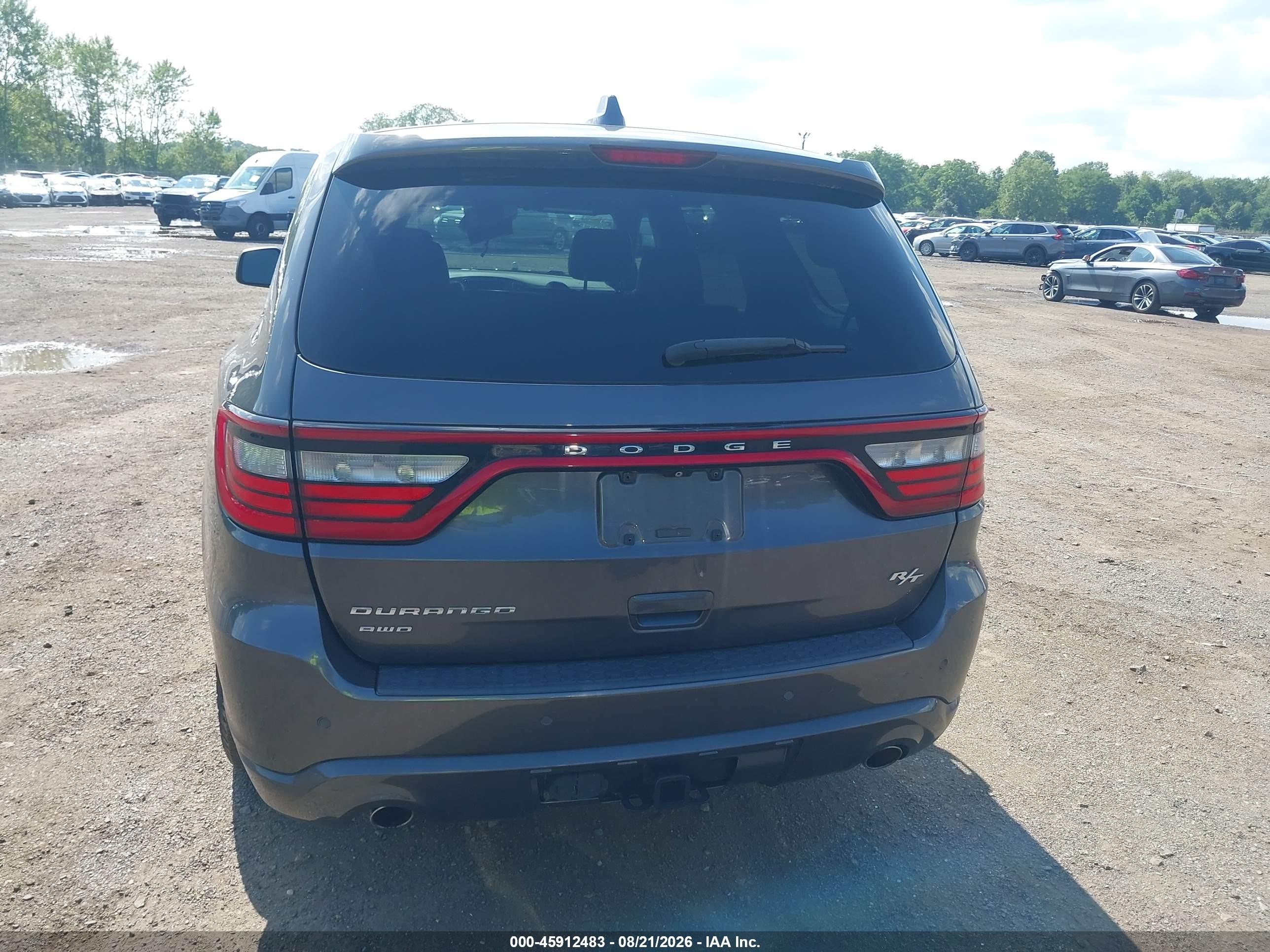 2015 Dodge Durango R/t Gray vin: 1C4SDJCTXFC232881