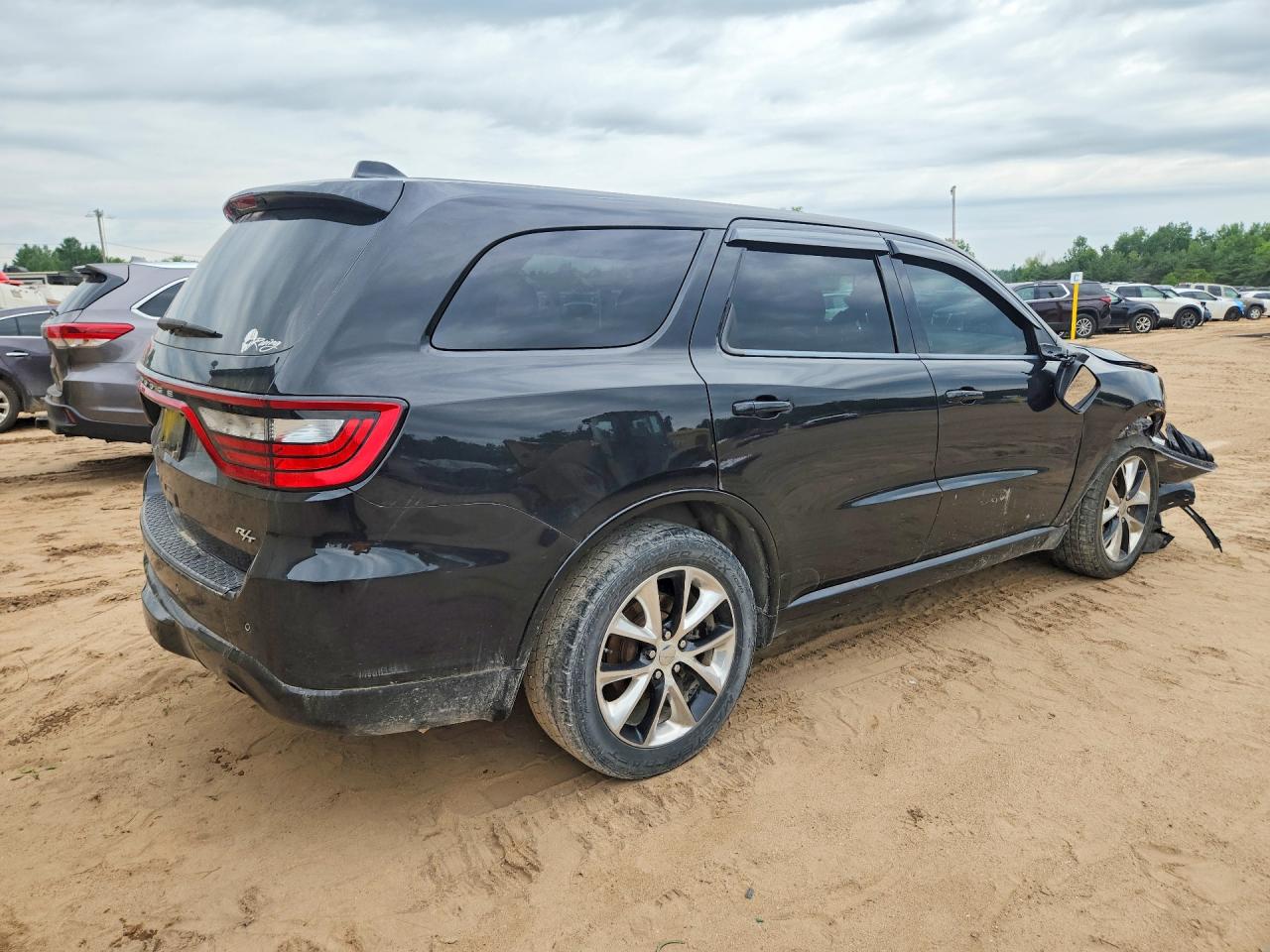 2015 Dodge Durango R/t Black vin: 1C4SDJCTXFC789693