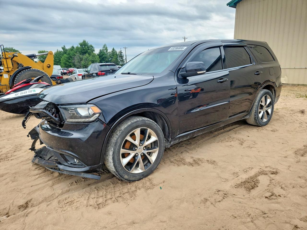 2015 Dodge Durango R/t Black vin: 1C4SDJCTXFC789693