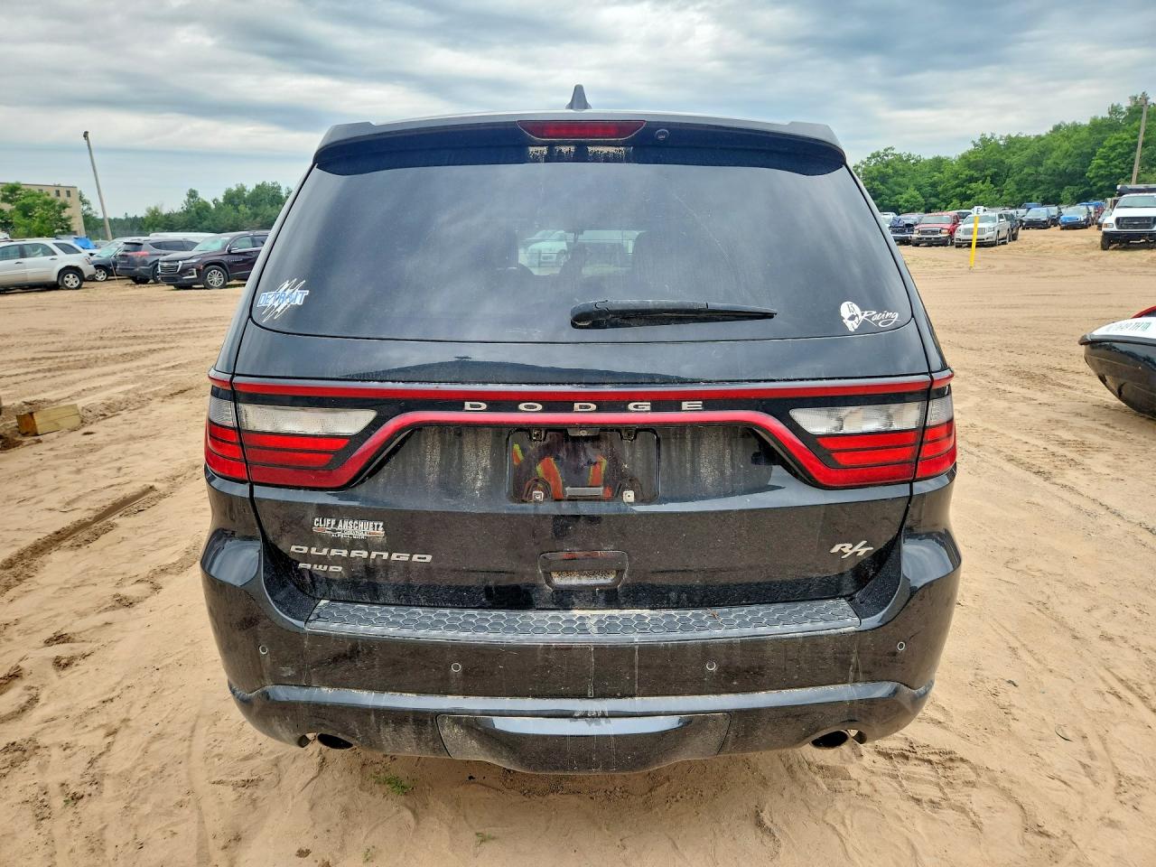 2015 Dodge Durango R/t Black vin: 1C4SDJCTXFC789693