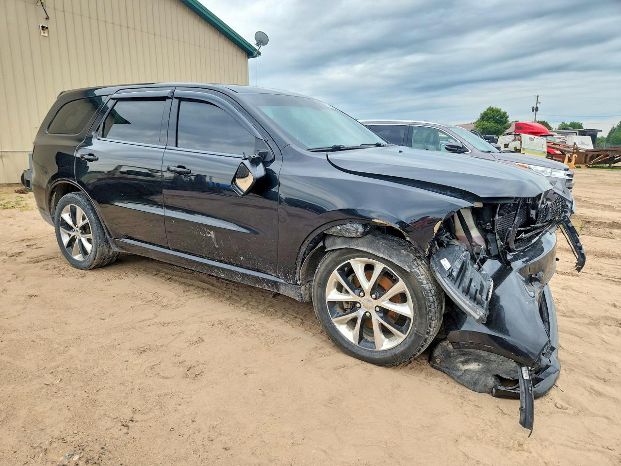 2015 Dodge Durango R/t Black vin: 1C4SDJCTXFC789693