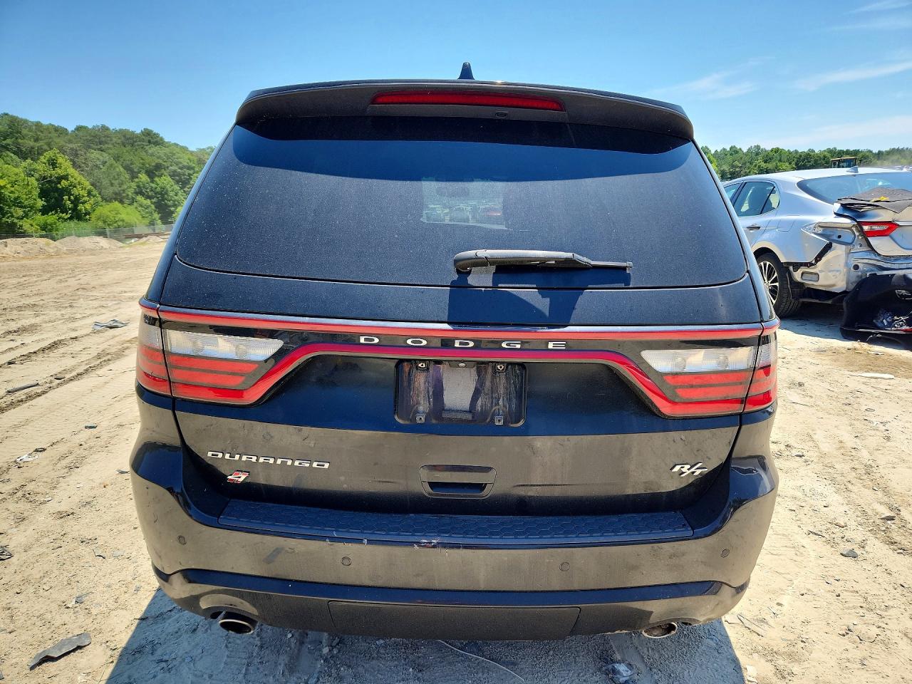 2021 Dodge Durango R/t Черный vin: 1C4SDJCTXMC716076