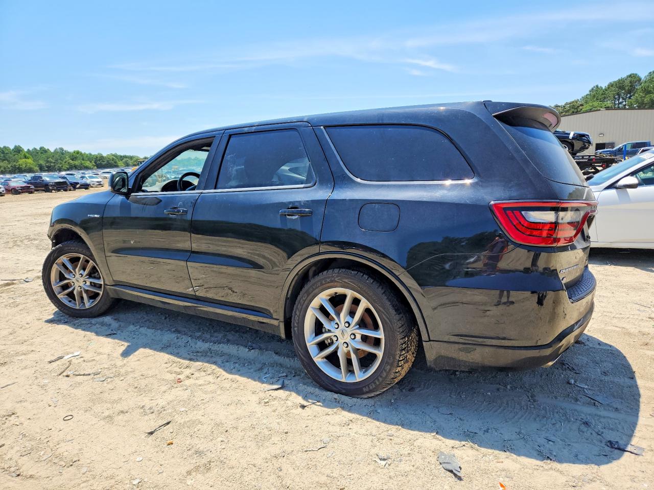 2021 Dodge Durango R/t Черный vin: 1C4SDJCTXMC716076