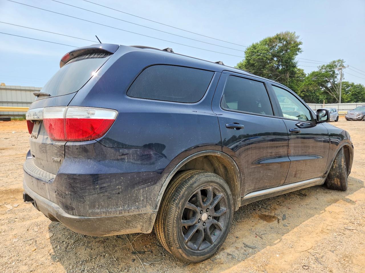 2012 Dodge Durango Crew Blue vin: 1C4SDJDT0CC205165