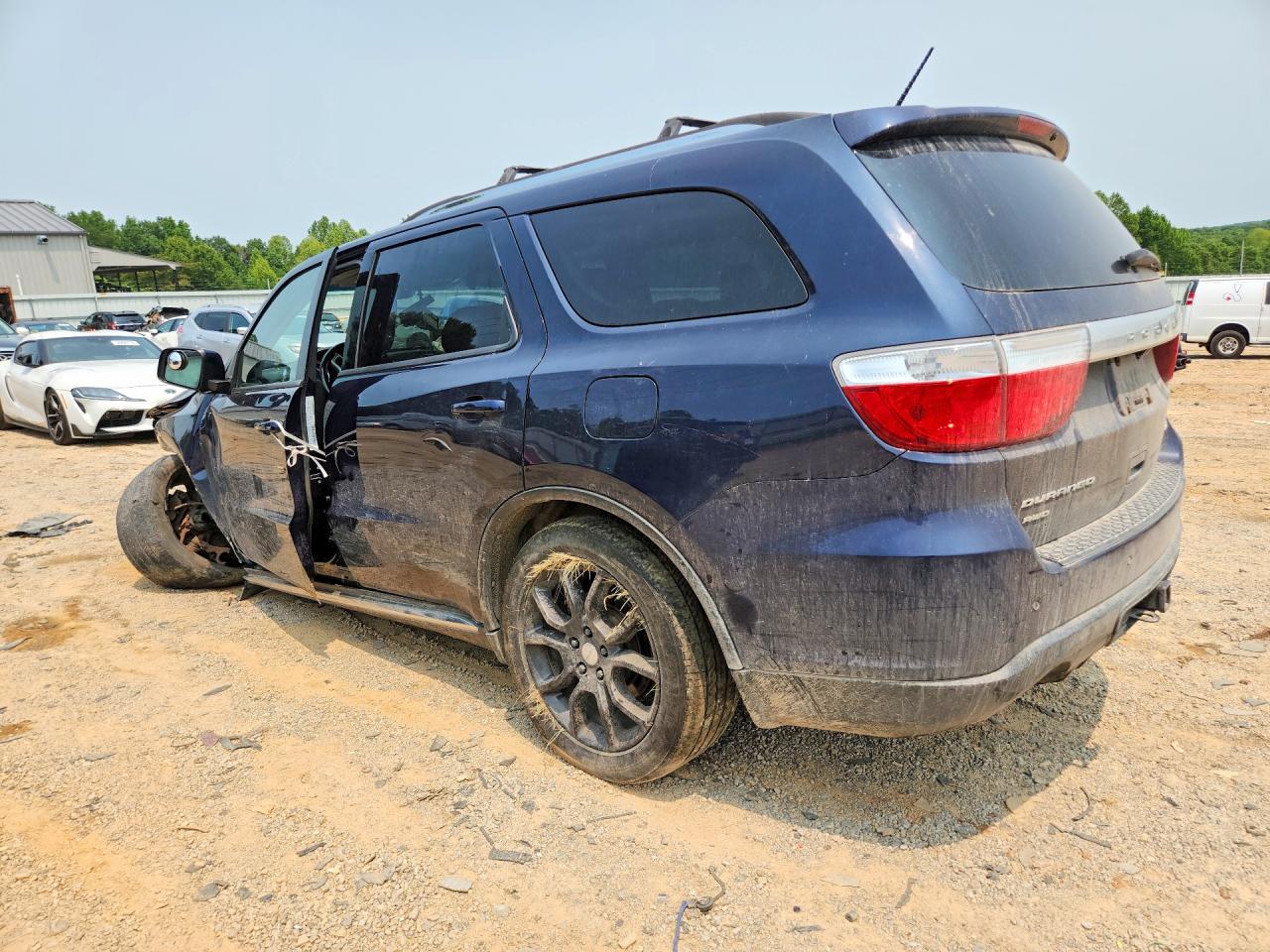 2012 Dodge Durango Crew Blue vin: 1C4SDJDT0CC205165