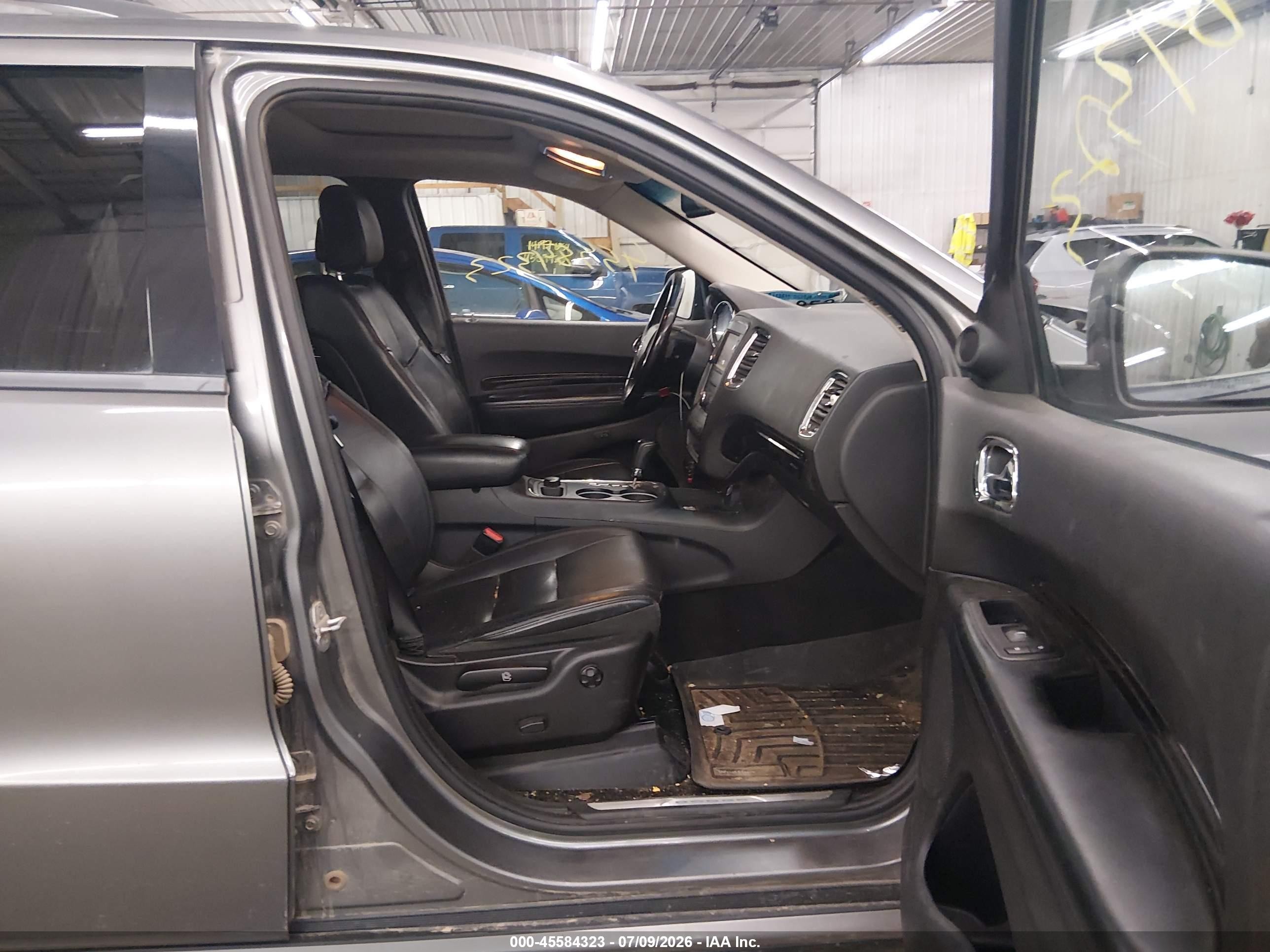 2012 Dodge Durango Crew Gray vin: 1C4SDJDT0CC286068