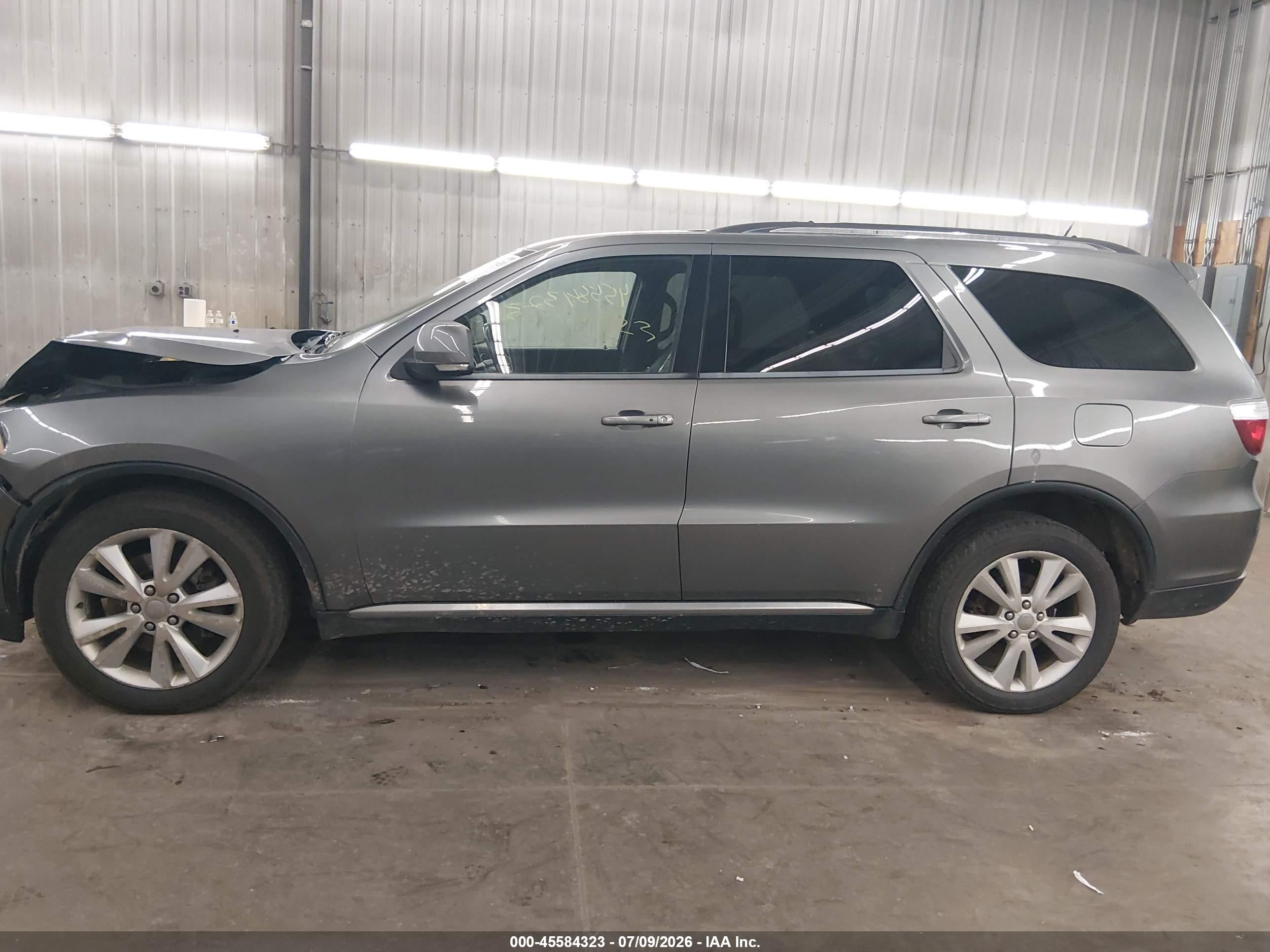 2012 Dodge Durango Crew Gray vin: 1C4SDJDT0CC286068