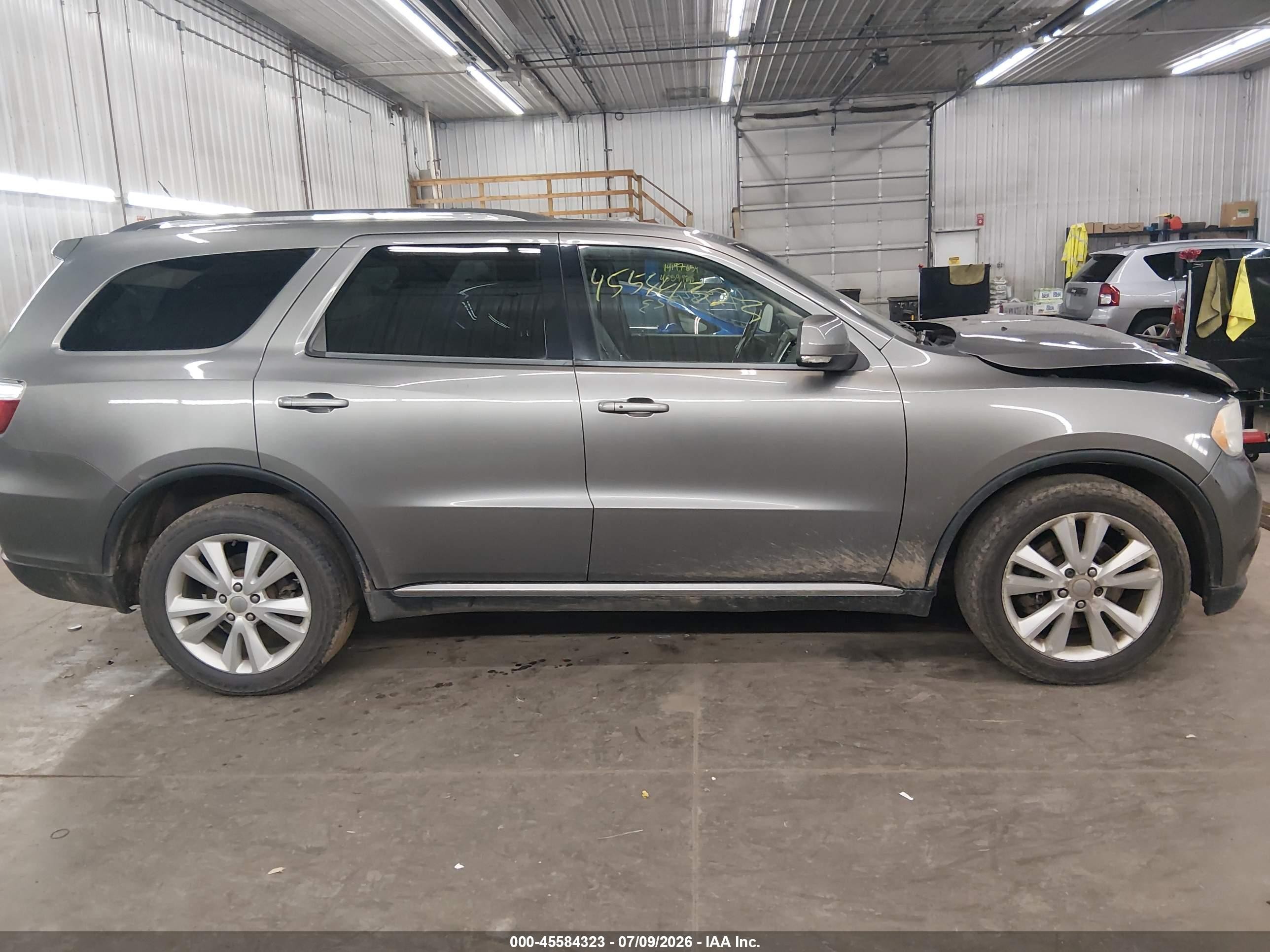 2012 Dodge Durango Crew Gray vin: 1C4SDJDT0CC286068