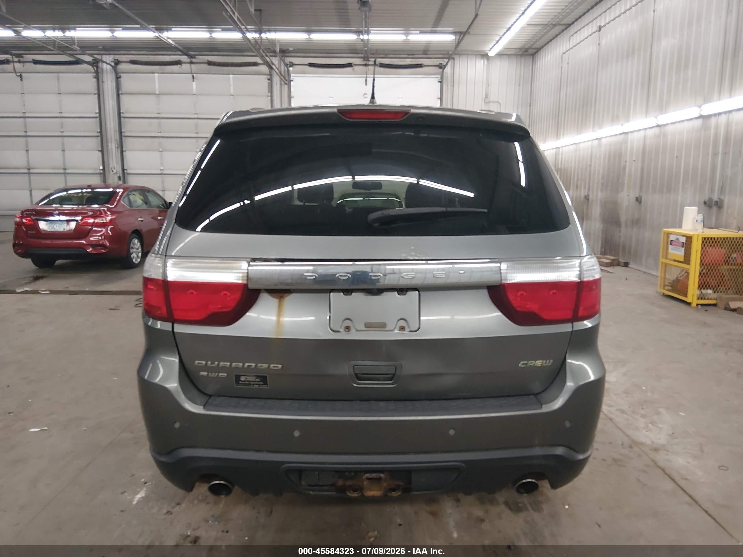2012 Dodge Durango Crew Gray vin: 1C4SDJDT0CC286068