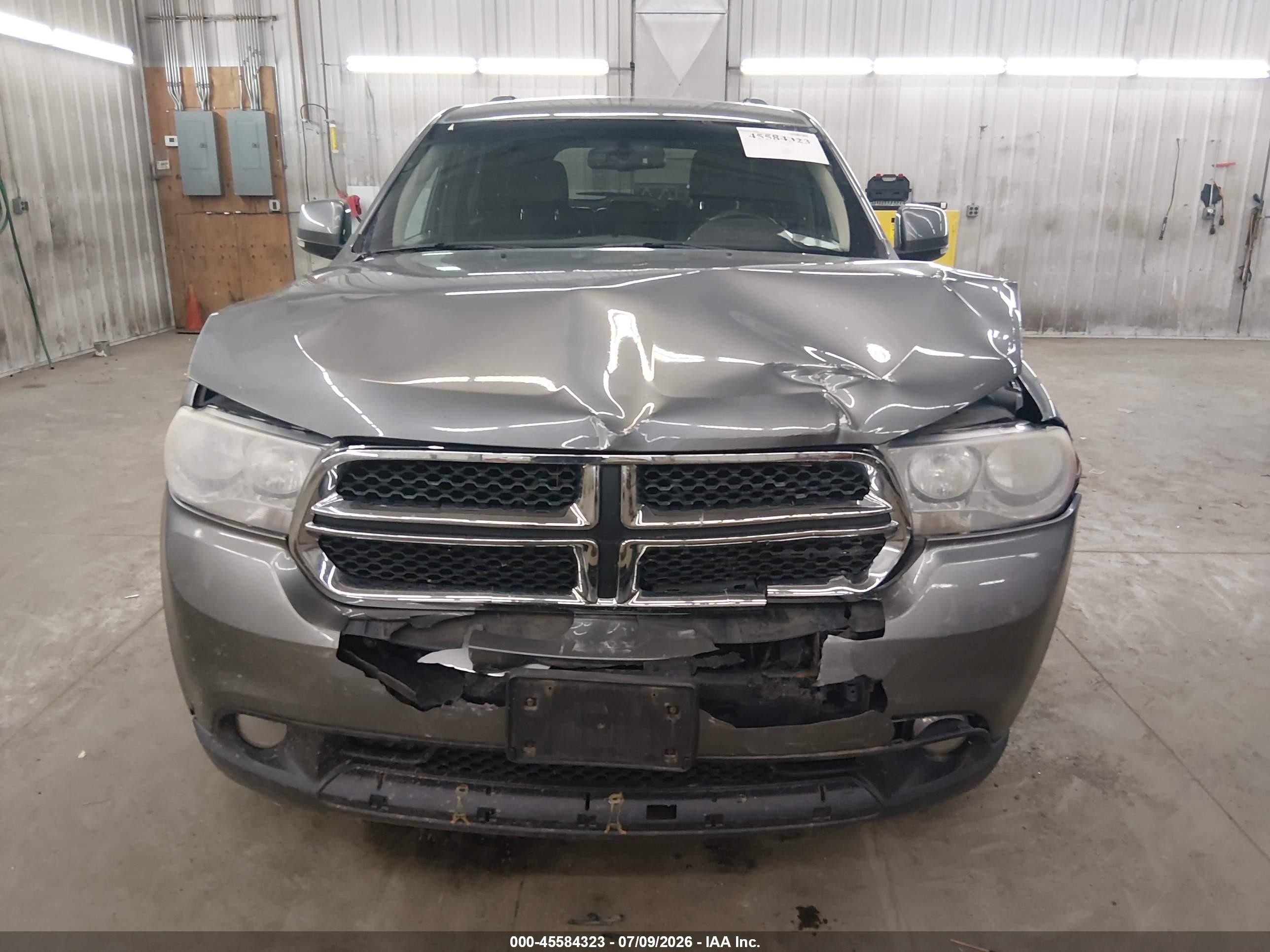 2012 Dodge Durango Crew Gray vin: 1C4SDJDT0CC286068