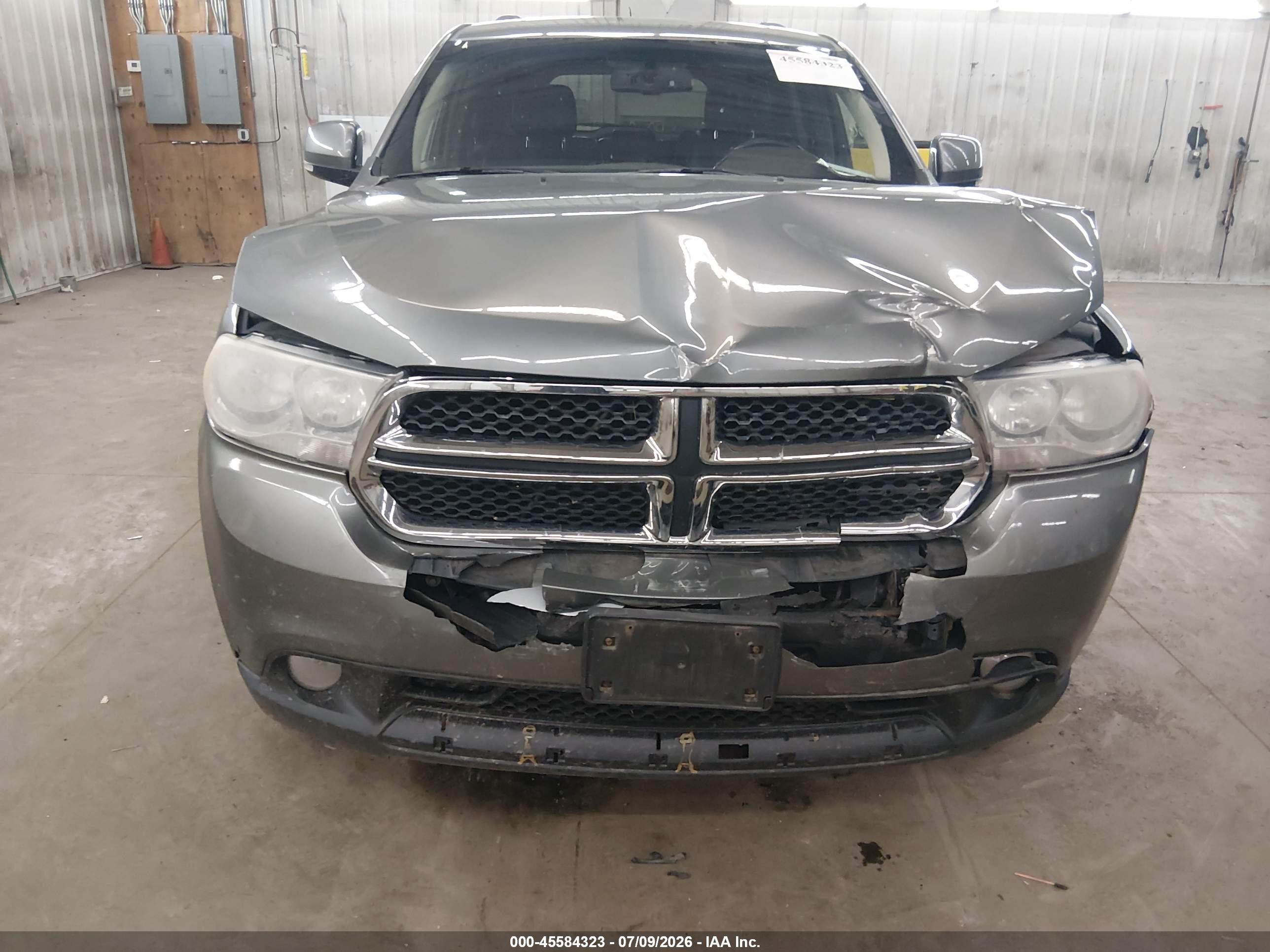 2012 Dodge Durango Crew Gray vin: 1C4SDJDT0CC286068