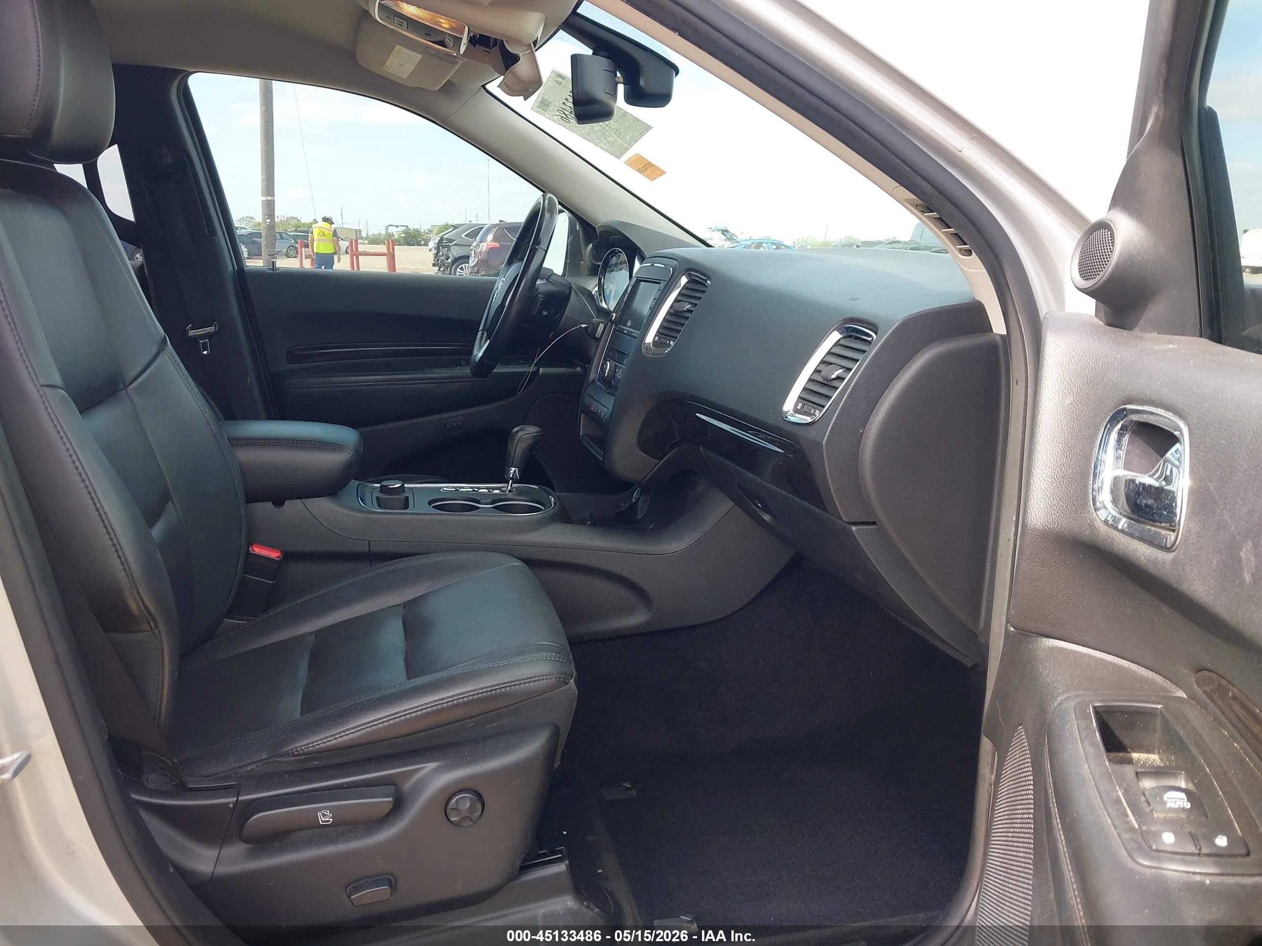 2013 Dodge Durango Crew Silver vin: 1C4SDJDT0DC590406