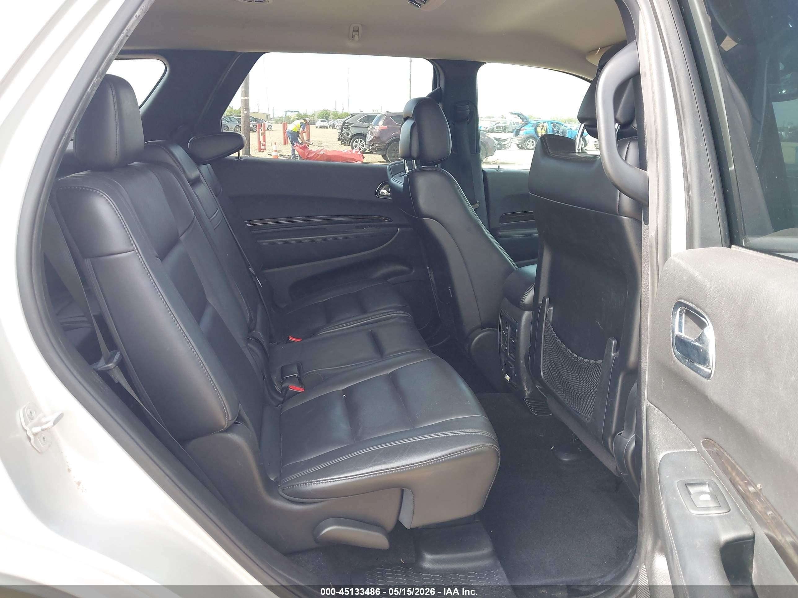 2013 Dodge Durango Crew Silver vin: 1C4SDJDT0DC590406