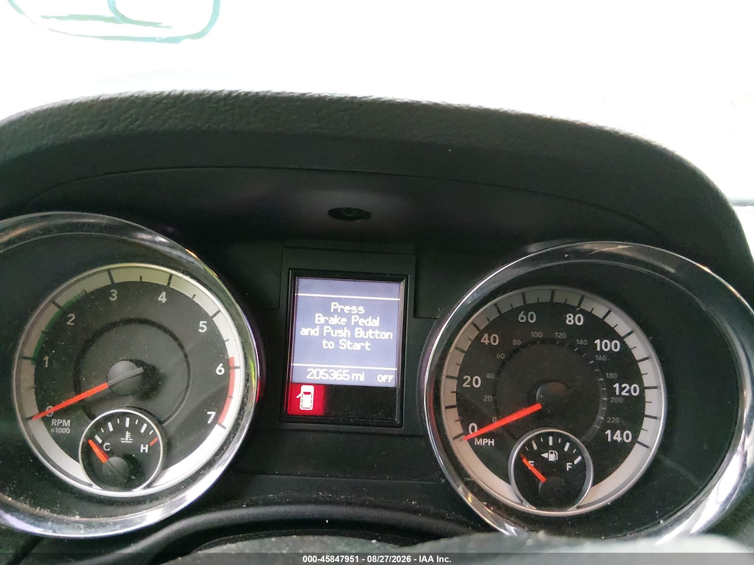 2013 Dodge Durango Crew White vin: 1C4SDJDT1DC618035