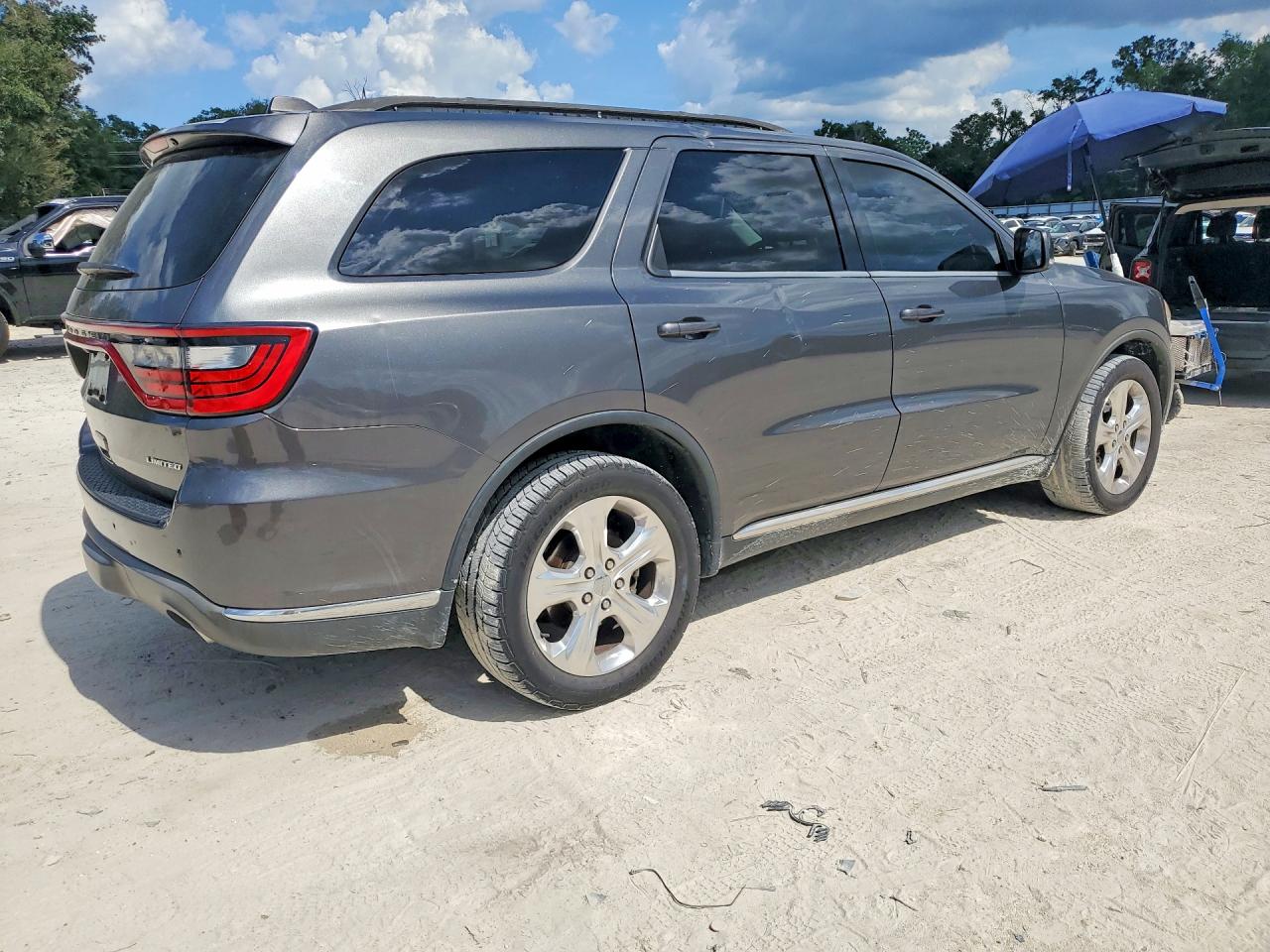 2014 Dodge Durango Limited Gray vin: 1C4SDJDT2EC278864