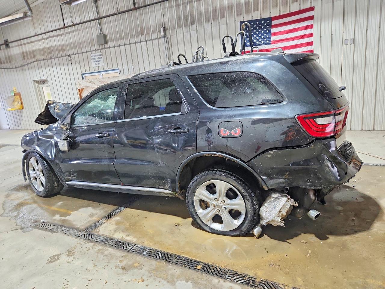 2015 Dodge Durango Limited Черный vin: 1C4SDJDT2FC709611