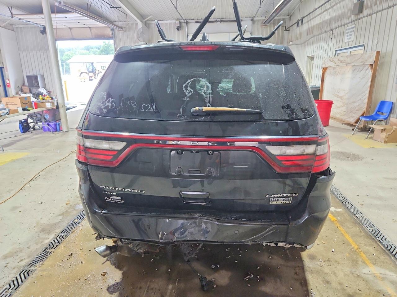 2015 Dodge Durango Limited Черный vin: 1C4SDJDT2FC709611