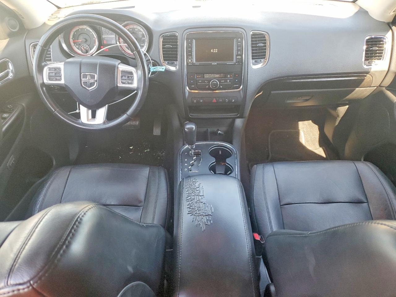 2012 Dodge Durango Crew Серый vin: 1C4SDJDT4CC145035