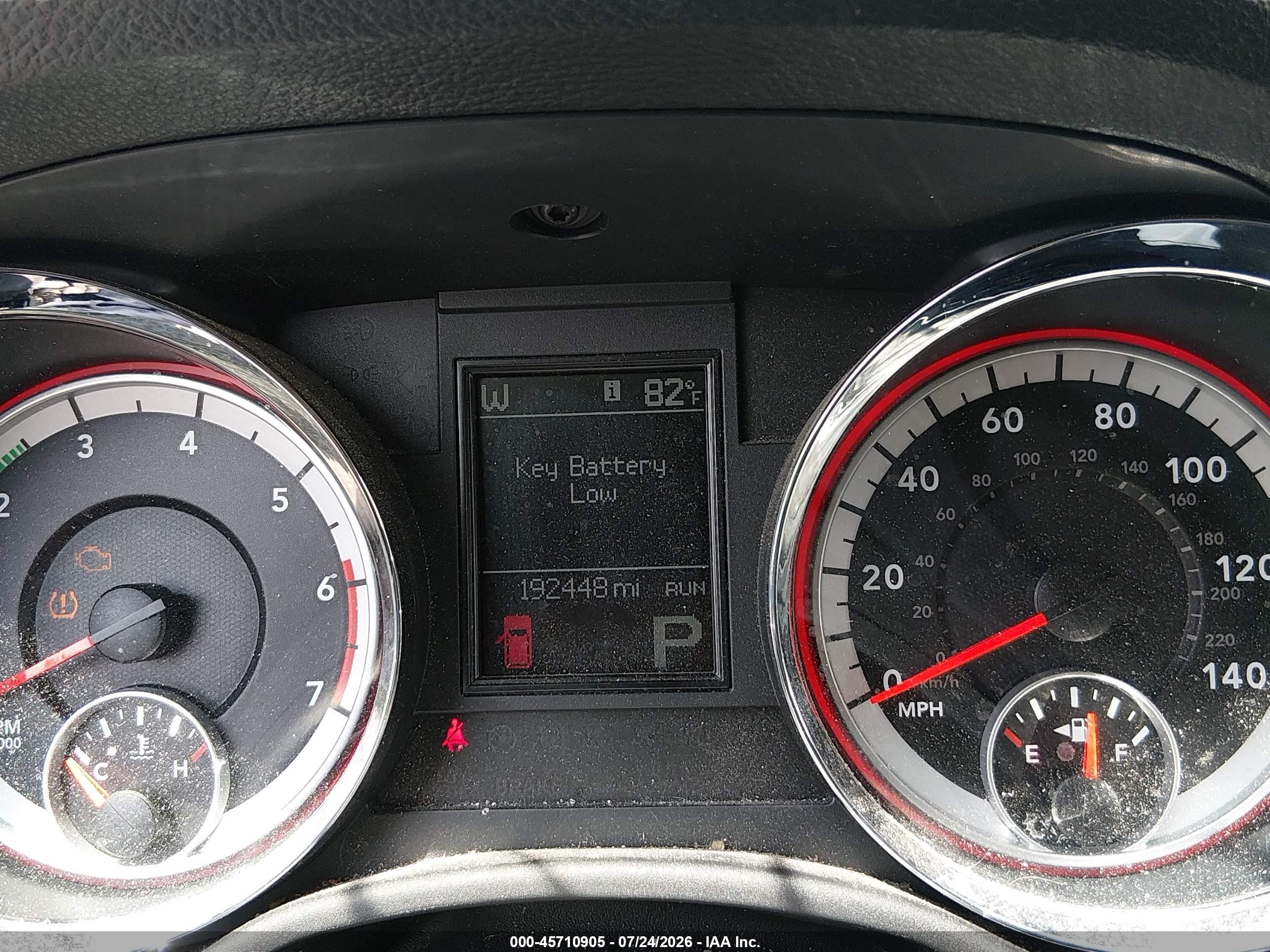 2012 Dodge Durango Crew Black vin: 1C4SDJDT4CC322747