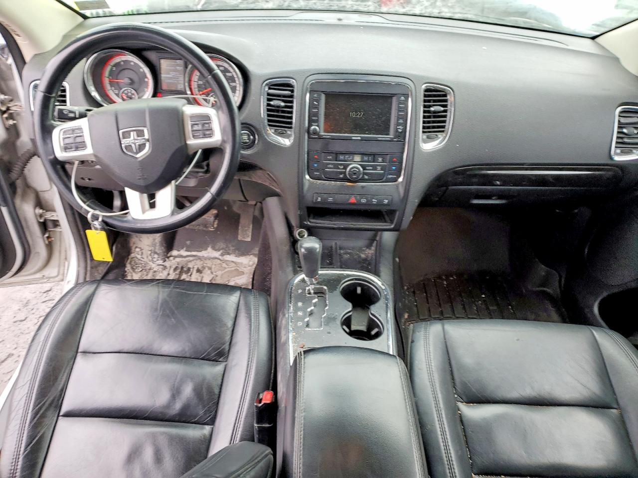 2013 Dodge Durango Crew Silver vin: 1C4SDJDT4DC618045