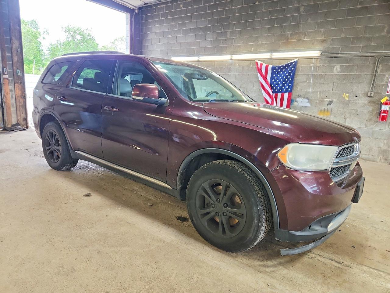 2012 Dodge Durango Crew Burgundy vin: 1C4SDJDT5CC252269