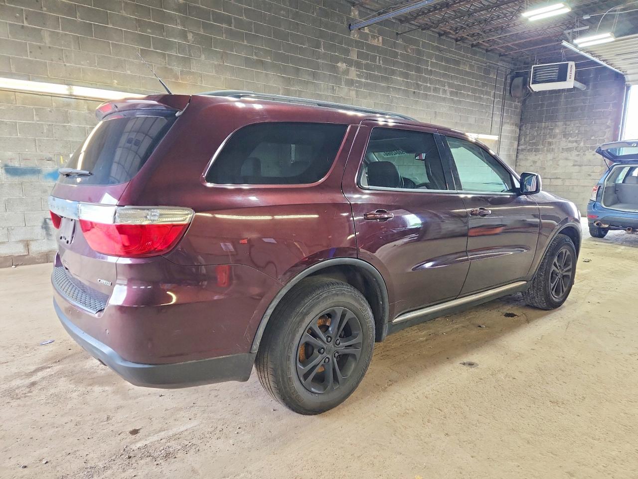 2012 Dodge Durango Crew Burgundy vin: 1C4SDJDT5CC252269