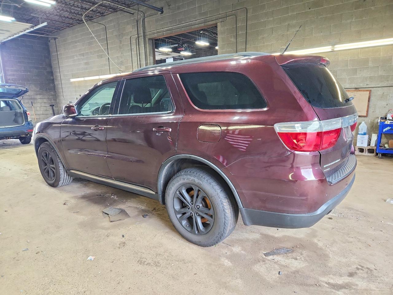2012 Dodge Durango Crew Burgundy vin: 1C4SDJDT5CC252269