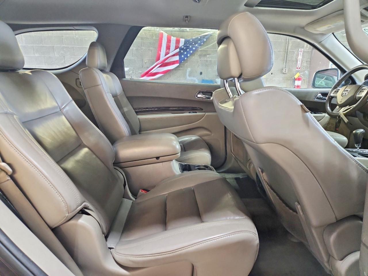2012 Dodge Durango Crew Burgundy vin: 1C4SDJDT5CC252269