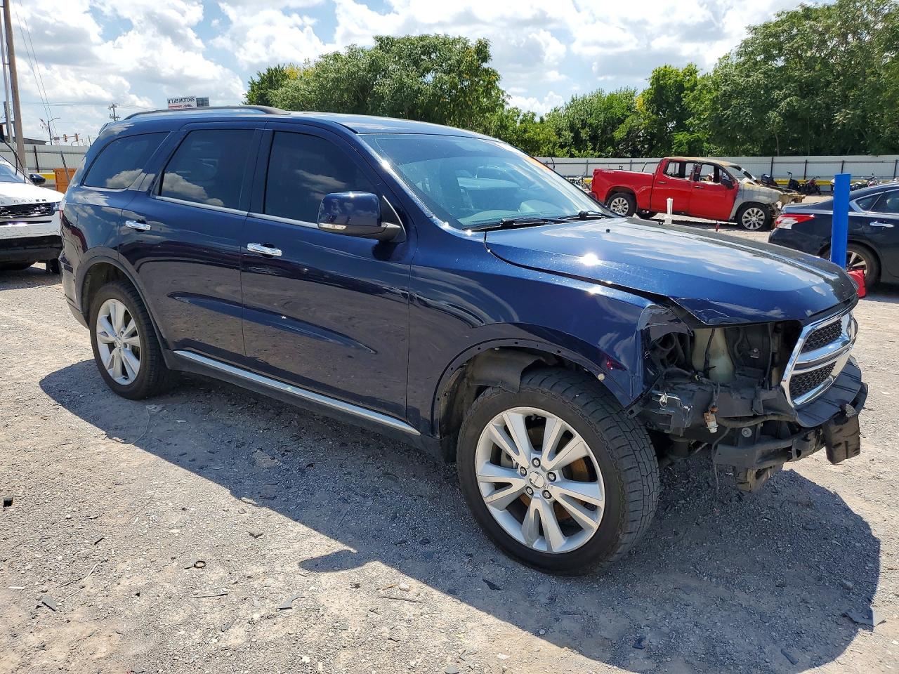 2013 Dodge Durango Синий vin: 1C4SDJDT5DC590448
