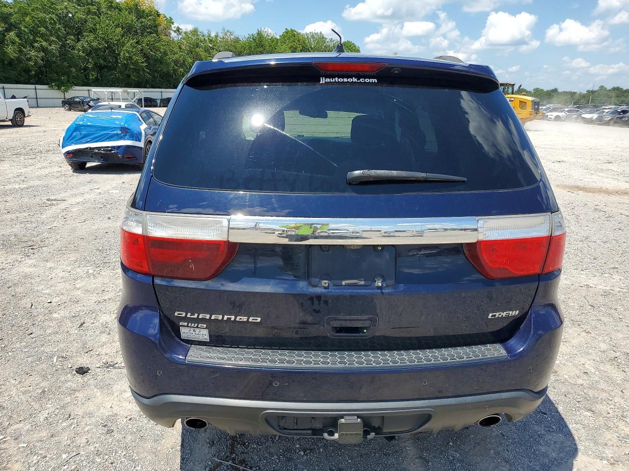 2013 Dodge Durango Синий vin: 1C4SDJDT5DC590448