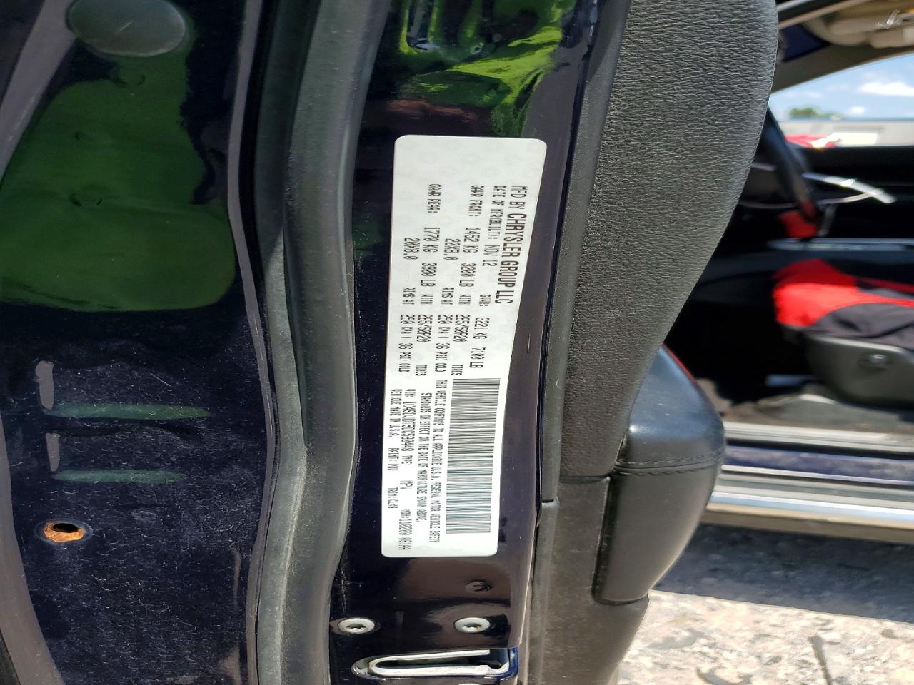 2013 Dodge Durango Синий vin: 1C4SDJDT5DC590448