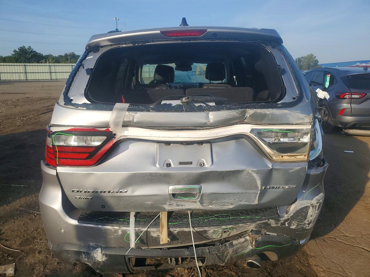 2014 Dodge Durango Limited Silver vin: 1C4SDJDT5EC354450