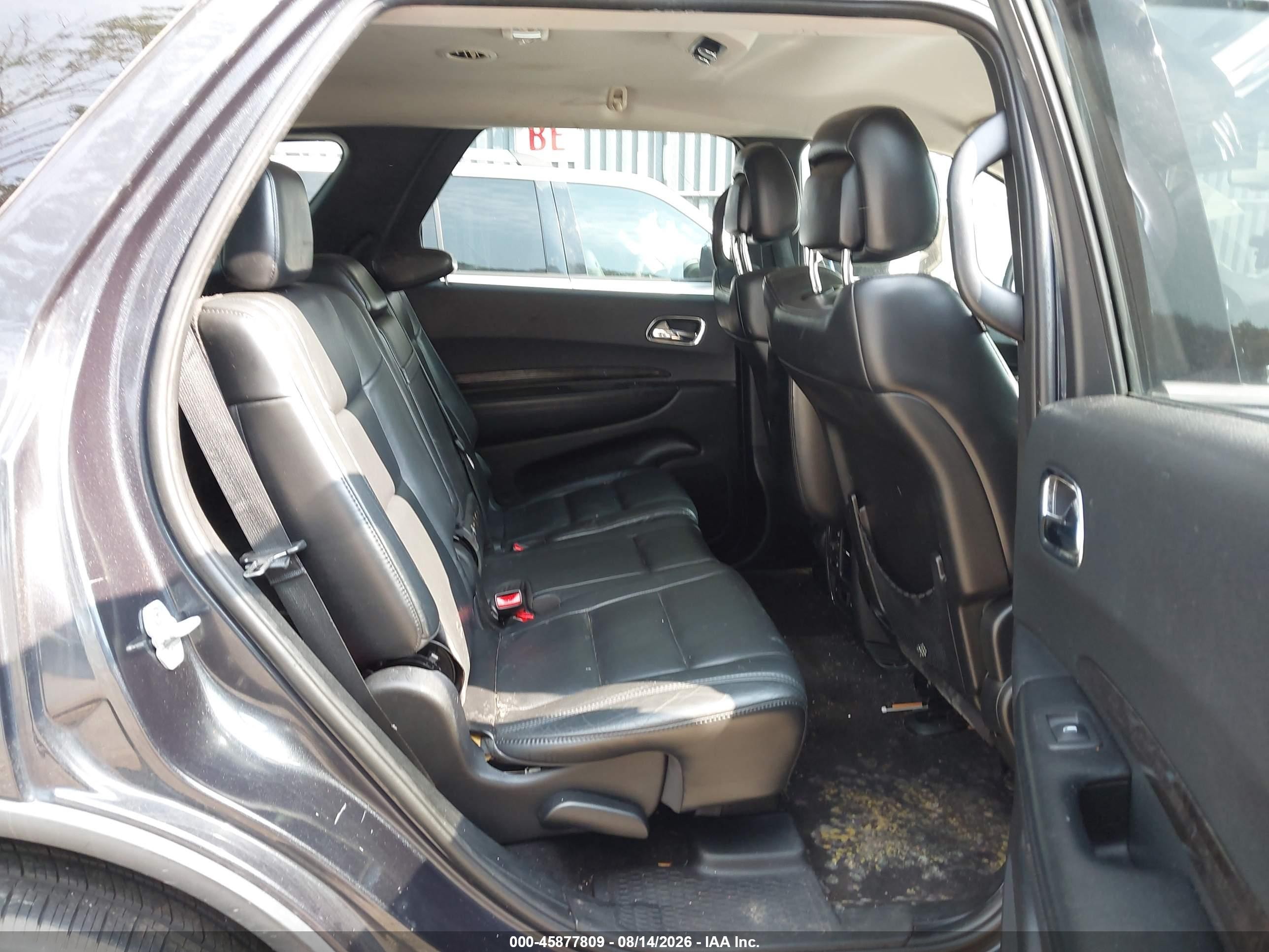 2013 Dodge Durango Crew Blue vin: 1C4SDJDT6DC539041