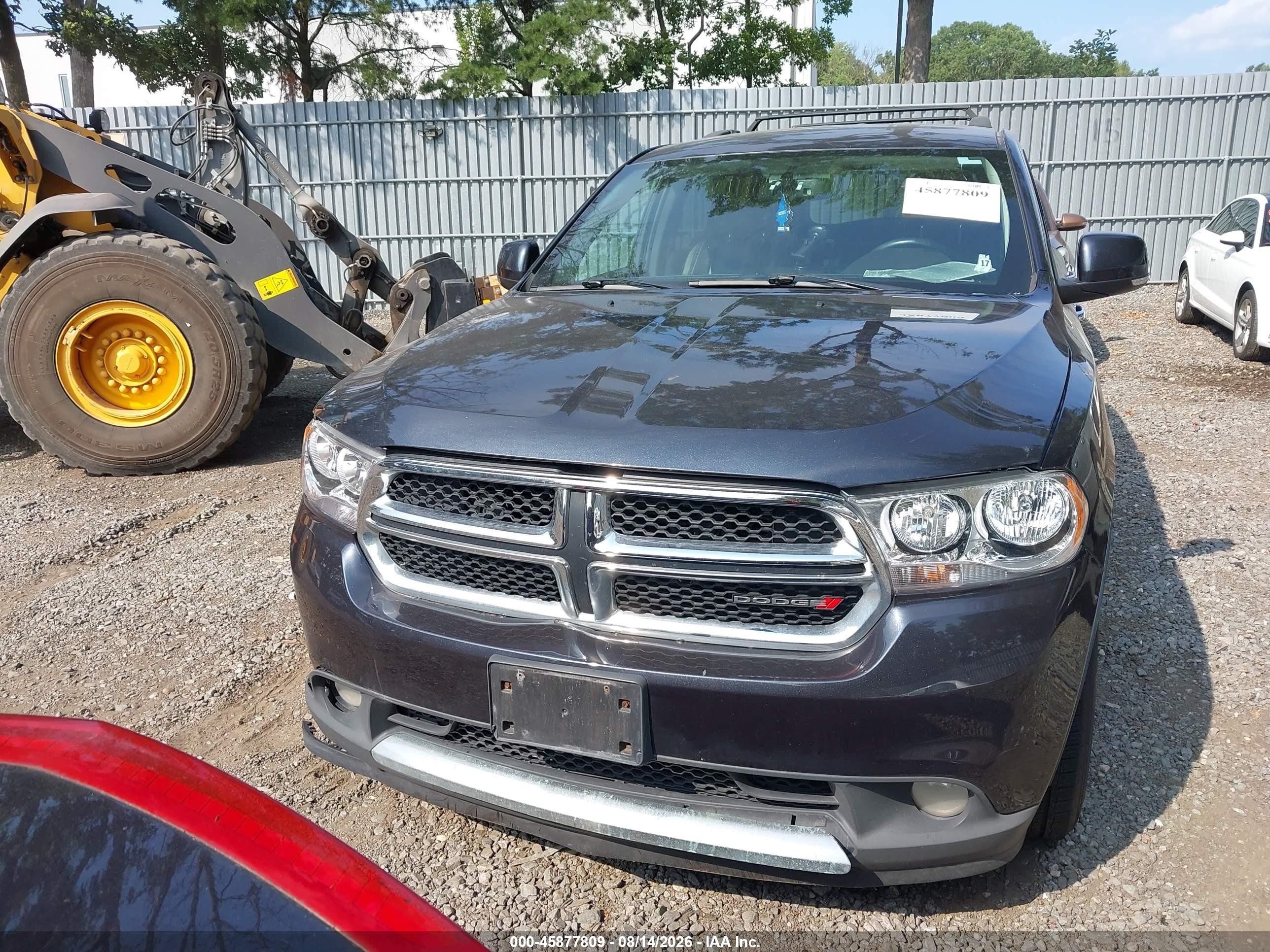 2013 Dodge Durango Crew Blue vin: 1C4SDJDT6DC539041