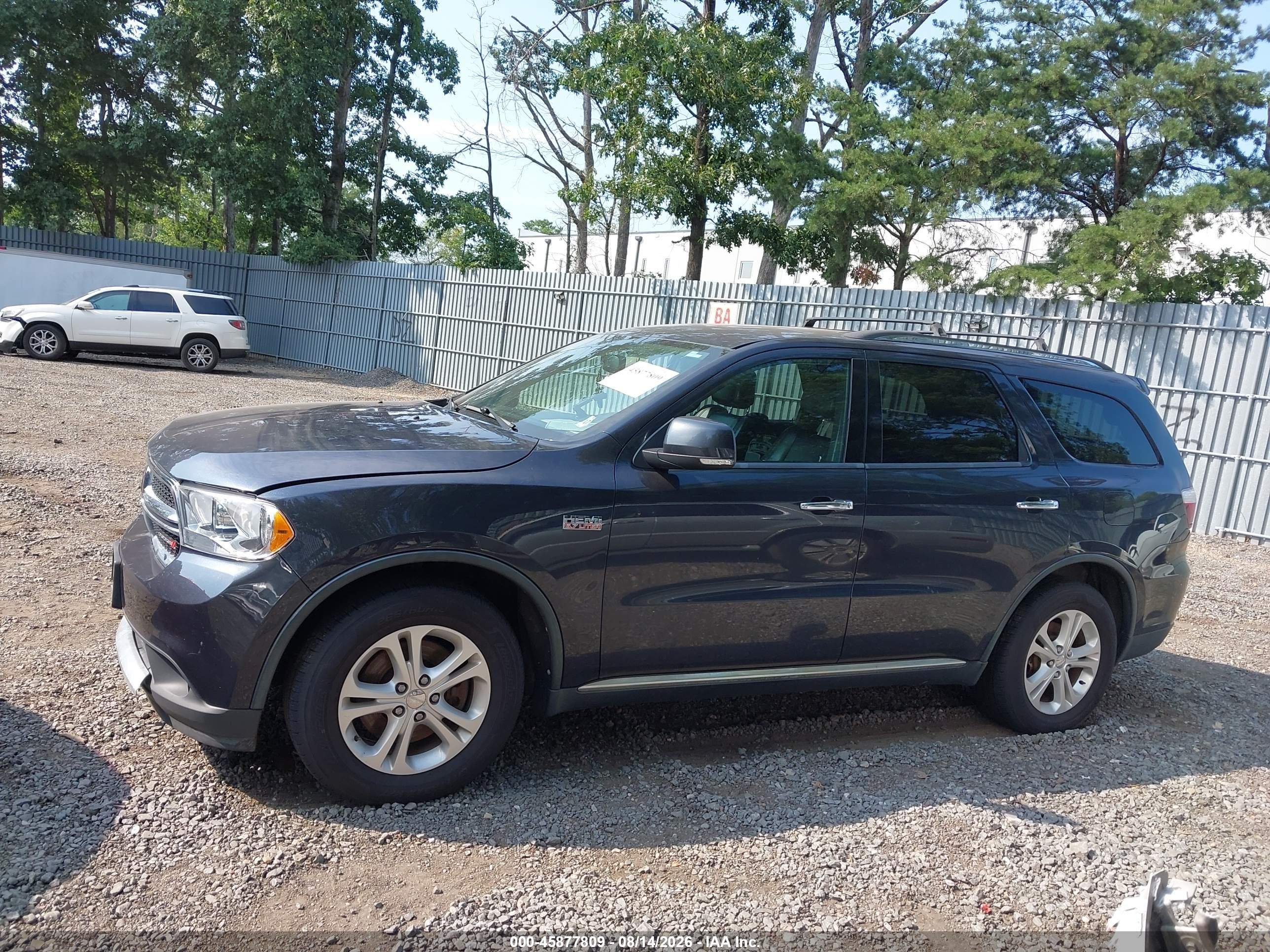 2013 Dodge Durango Crew Blue vin: 1C4SDJDT6DC539041