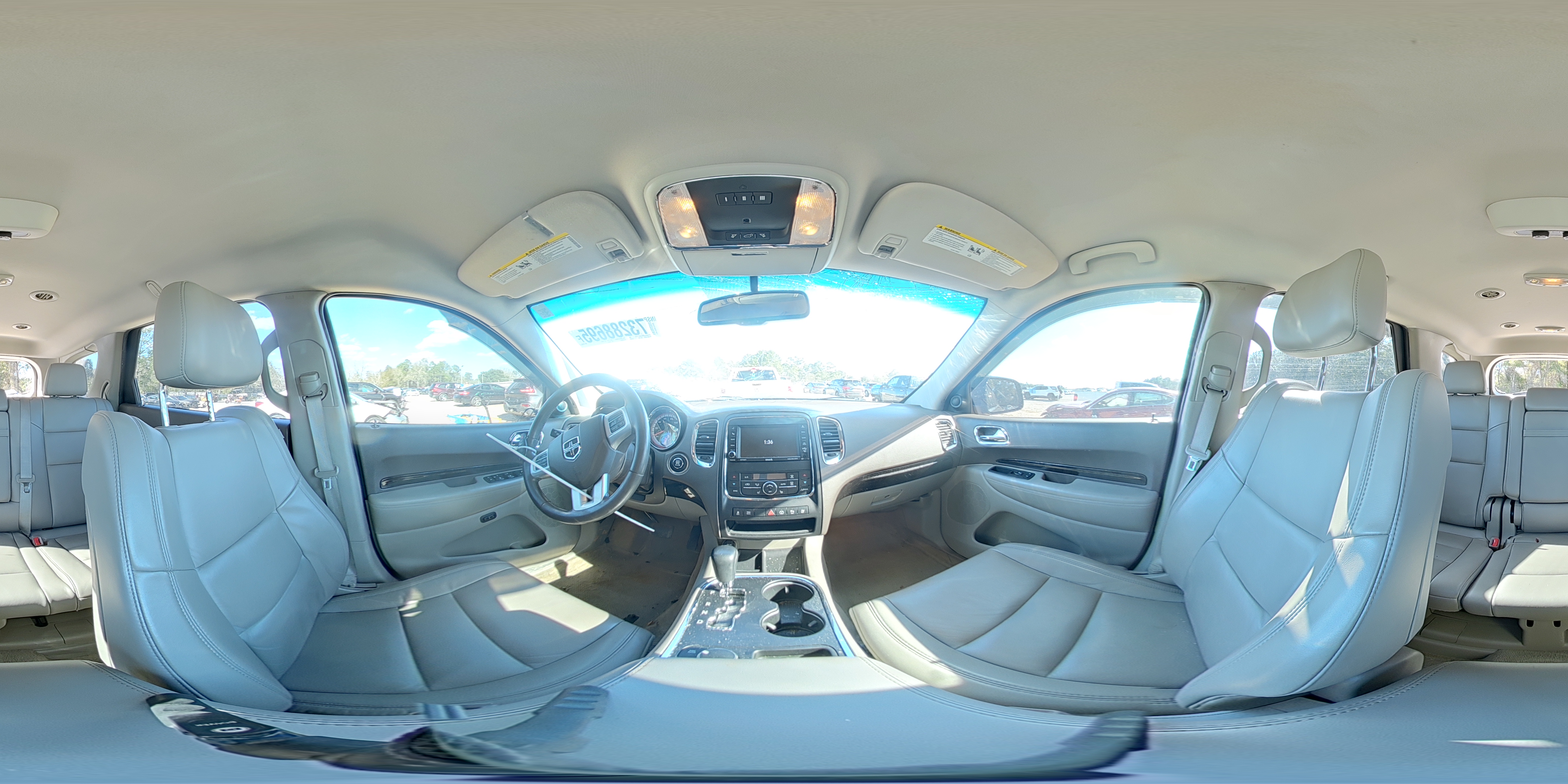 2013 Dodge Durango Crew Black vin: 1C4SDJDT6DC648812
