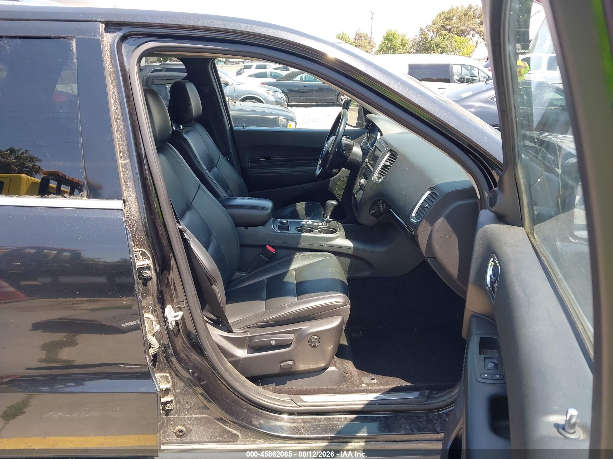 2013 Dodge Durango Crew Черный vin: 1C4SDJDT6DC662225